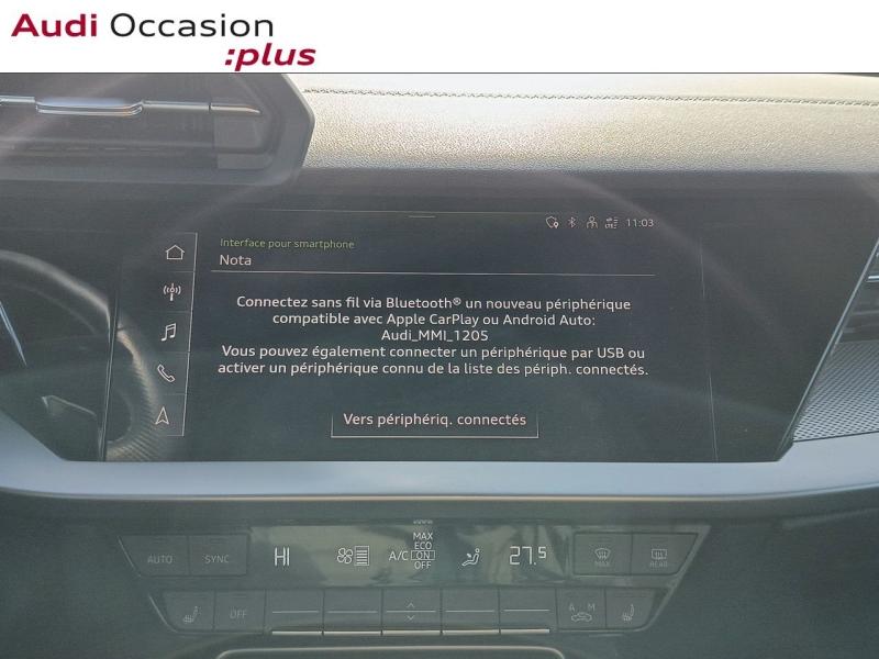 Voitures occasions Audi A3 Sportback S line Laxou