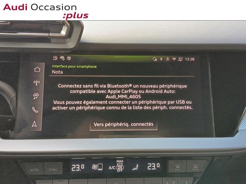 Voitures occasions Audi A3 Sportback S line Laxou