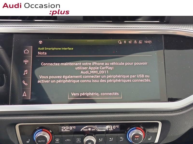 Voitures occasions Audi Q3 Sportback S line Laxou
