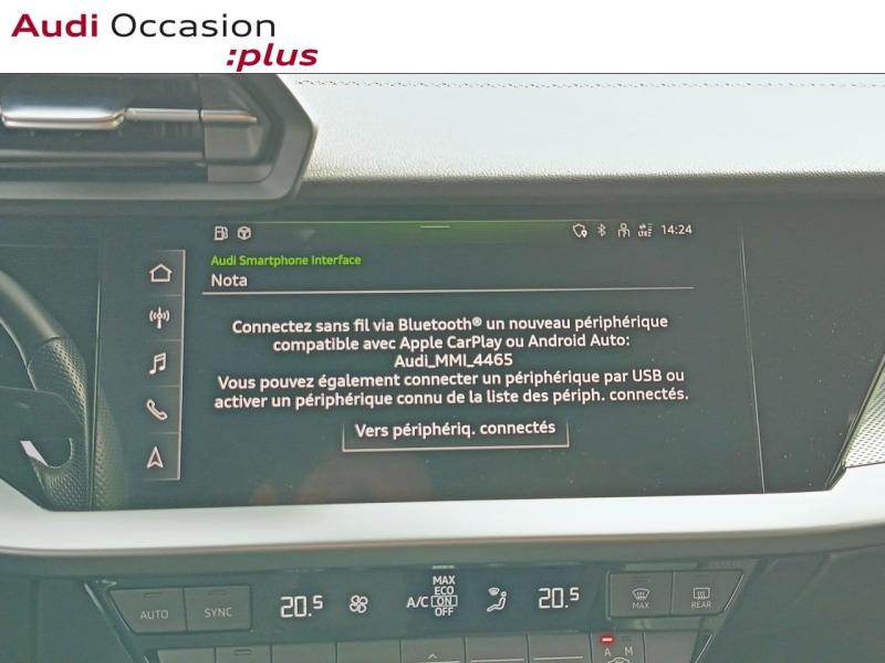 Voitures occasions Audi A3 Sportback S line Laxou
