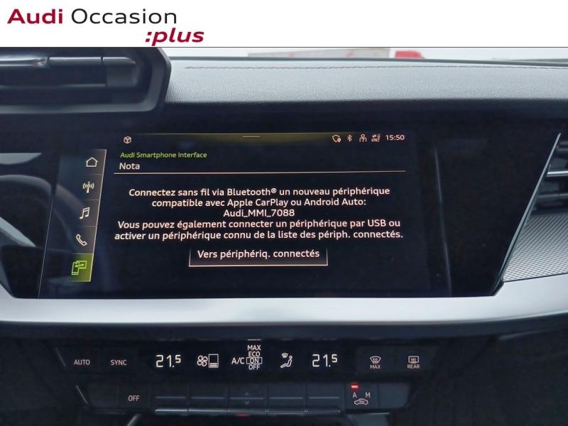 Voitures occasions Audi A3 Sportback S line Laxou