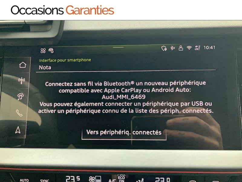 Voitures occasions Audi A3 Sportback S line Laxou