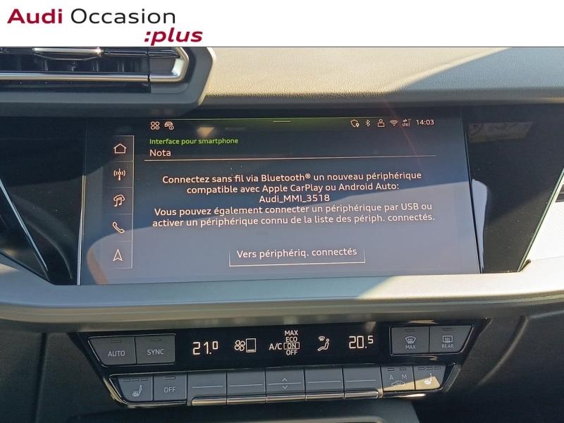 Voitures occasions Audi A3 Berline S line Laxou