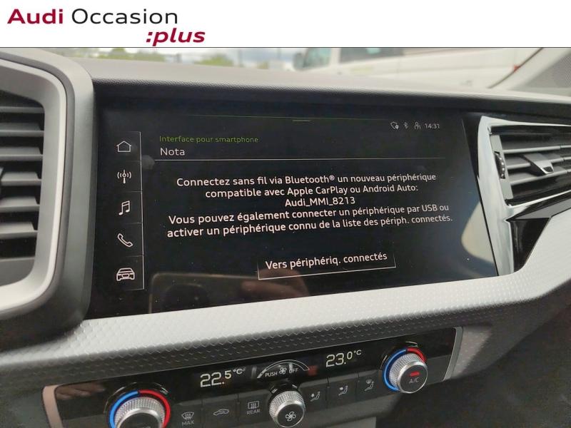 Voitures occasions Audi A1 Sportback Advanced Laxou