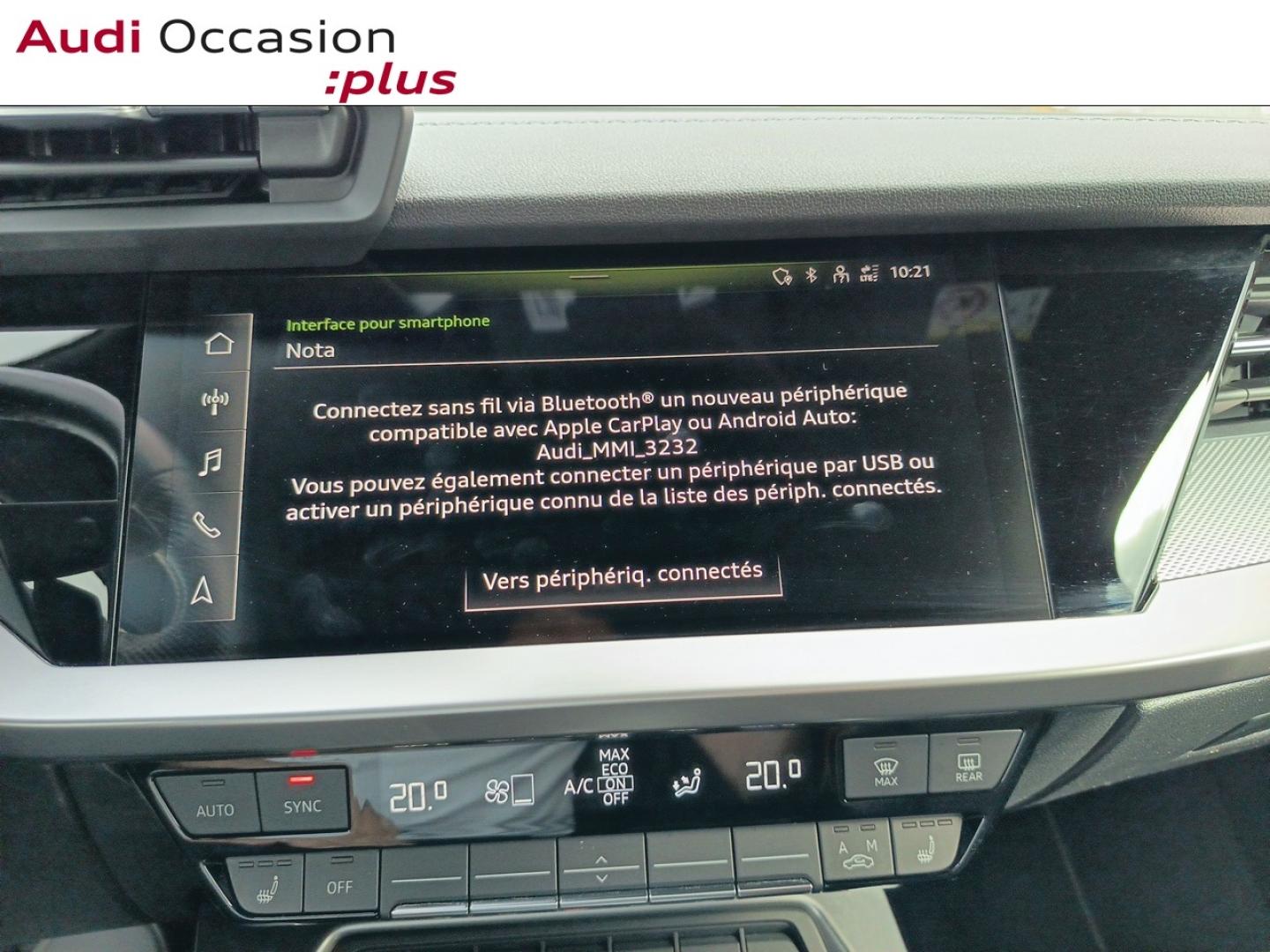 Voitures occasions Audi A3 Sportback S line Sarreguemines