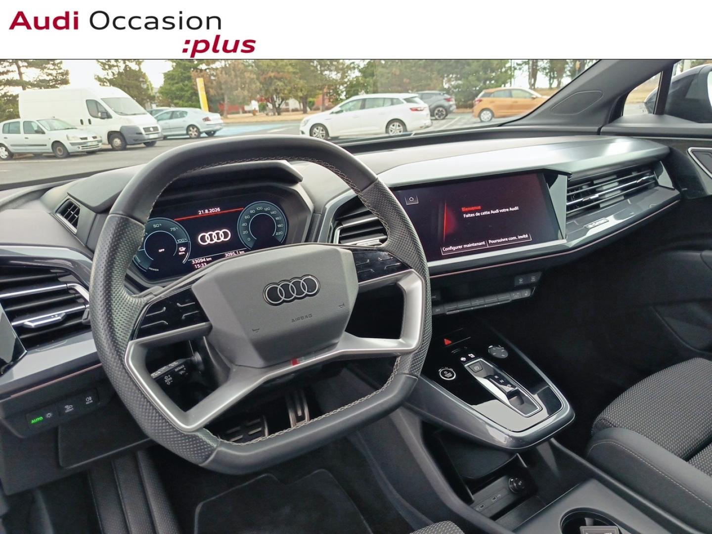 Voitures occasions Audi Q4 e-tron S line Laxou