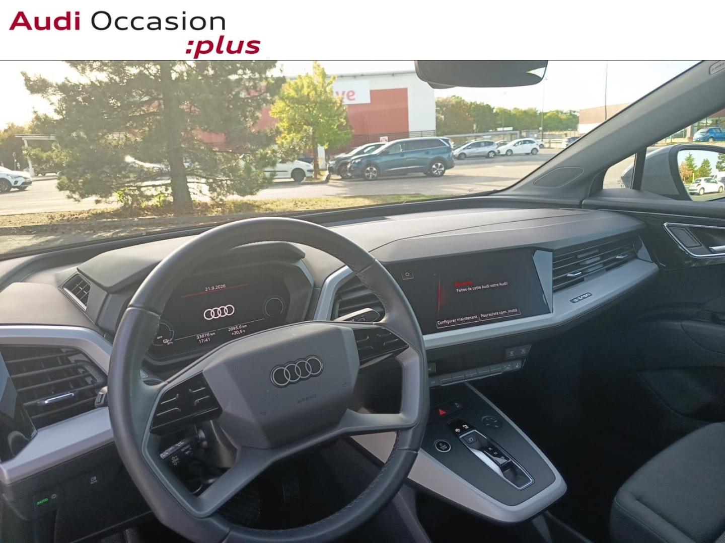 Voitures occasions Audi Q4 Sportback e-tron Design Laxou