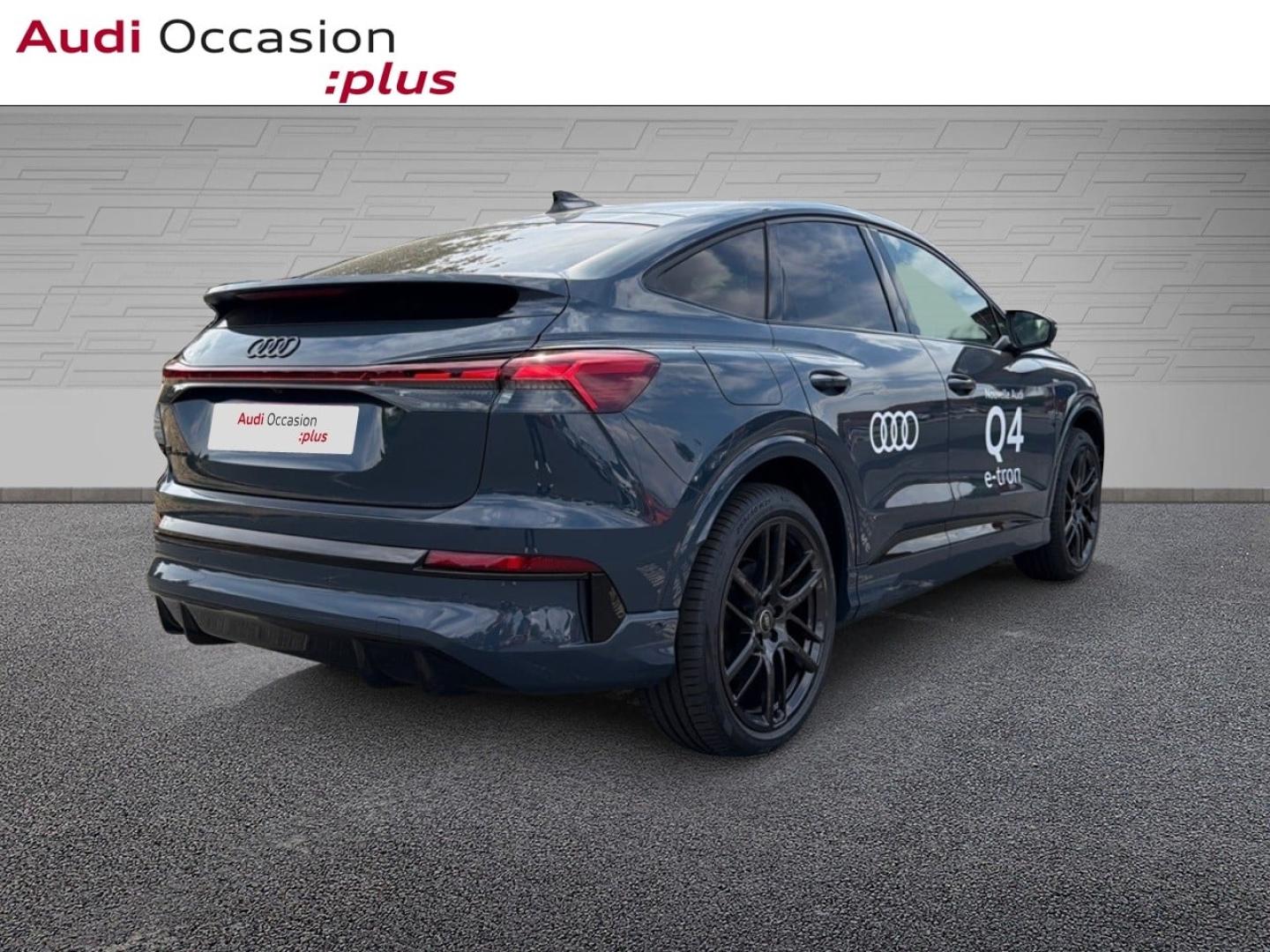 Voitures occasions Audi Q4 Sportback e-tron Base Laxou