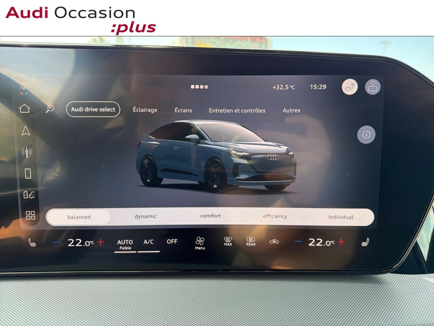 Voitures occasions Audi Q4 Sportback e-tron Base Laxou
