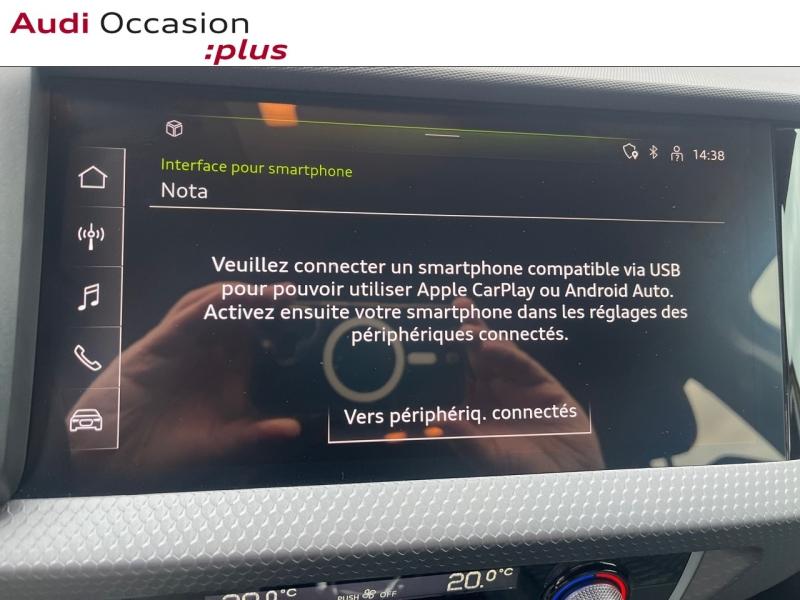 Voitures occasions Audi A1 Sportback Advanced 2 Thionville