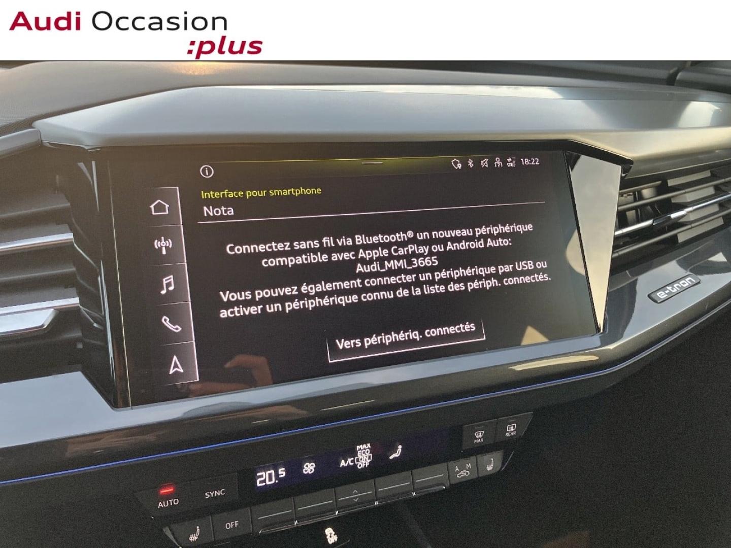 Voitures occasions Audi Q4 Sportback e-tron S line Thionville