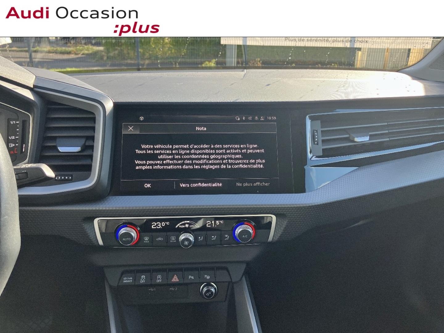 Voitures occasions Audi A1 Sportback Design luxe Thionville