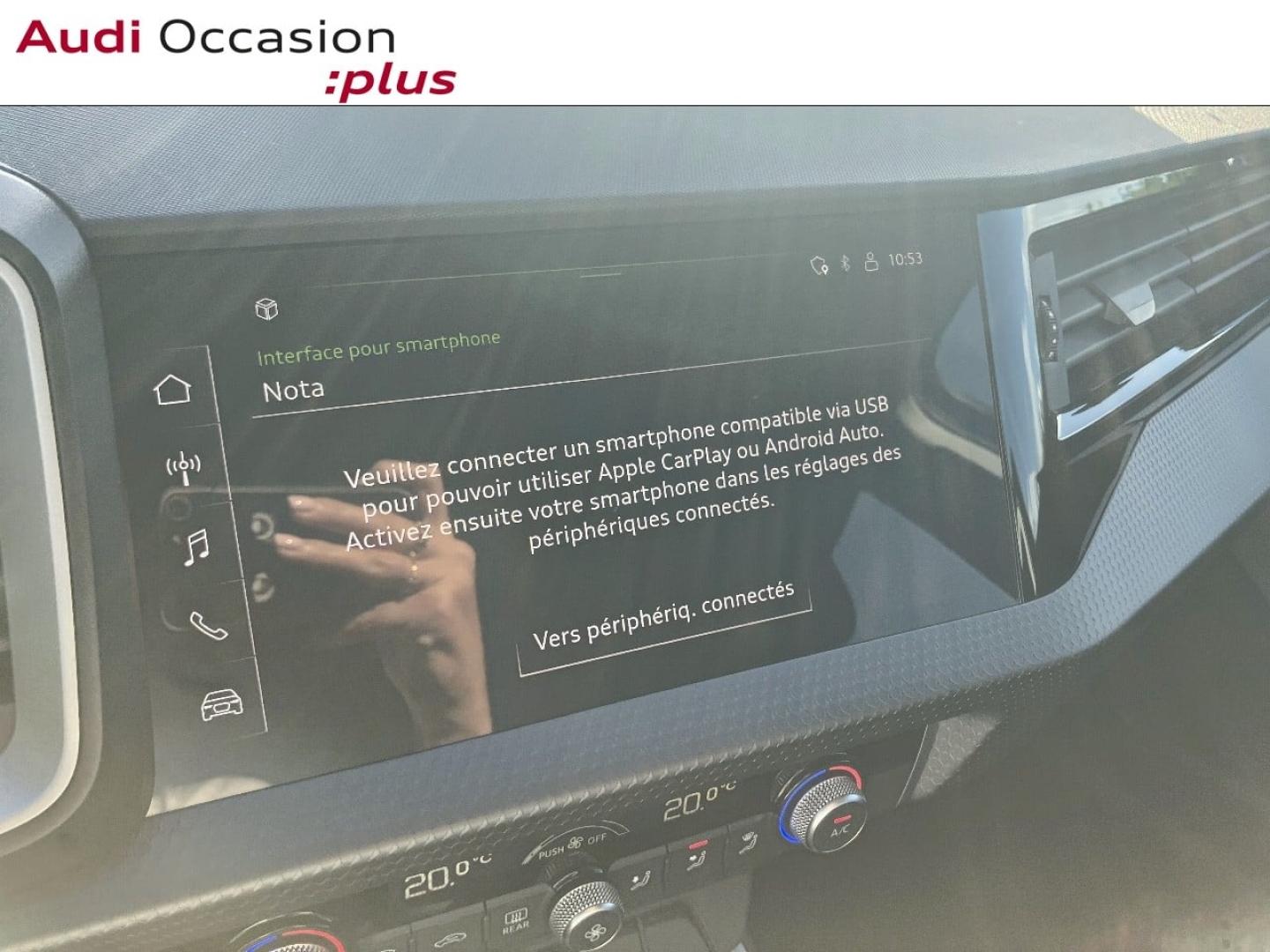 Voitures occasions Audi A1 Sportback Advanced Sarreguemines
