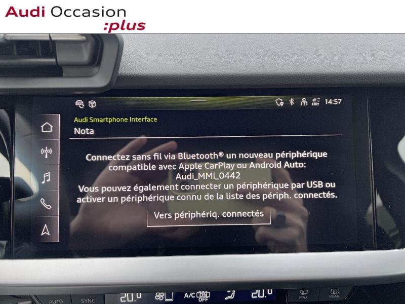 Voitures occasions Audi A3 Berline S line Thionville