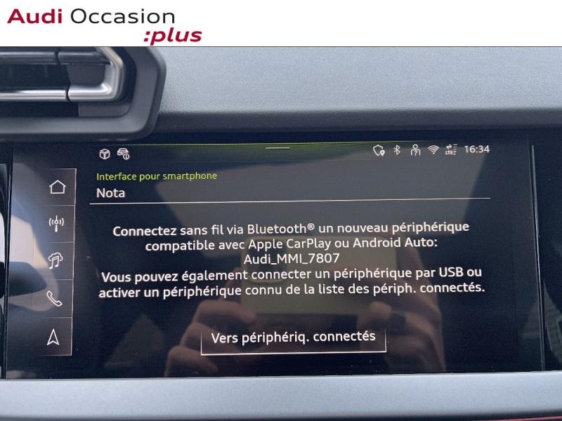 Voitures occasions Audi A3 Berline S line Thionville