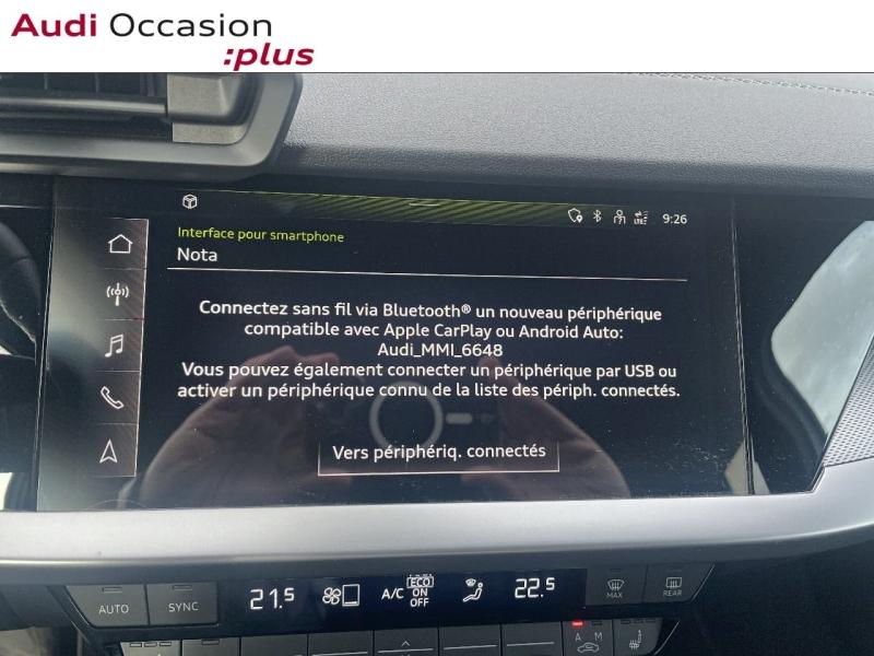 Voitures occasions Audi A3 Sportback S line Thionville