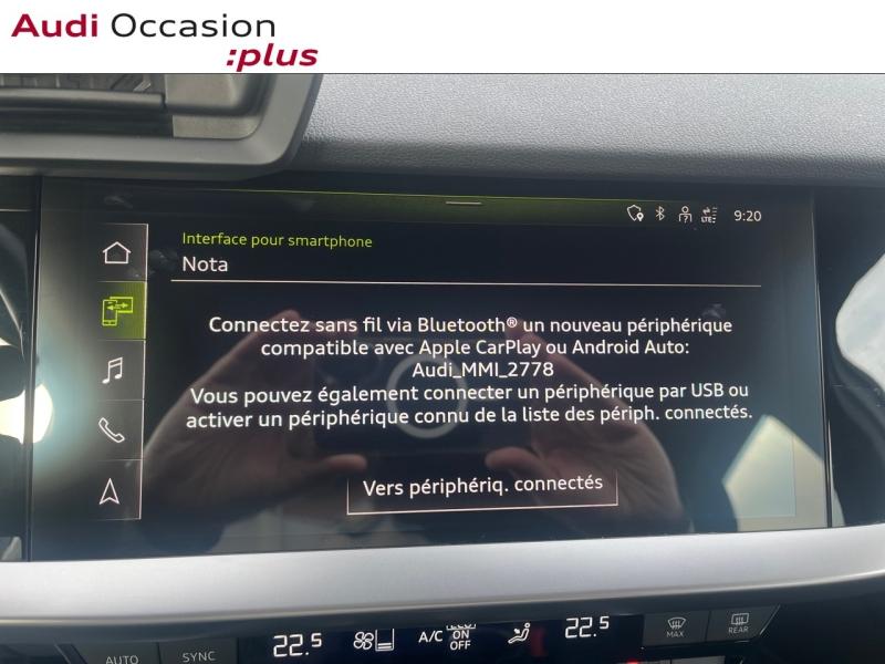 Voitures occasions Audi A3 Sportback Business line Thionville