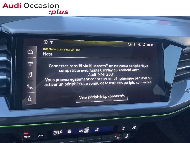 Voitures occasions Audi Q4 Sportback e-tron S line Thionville