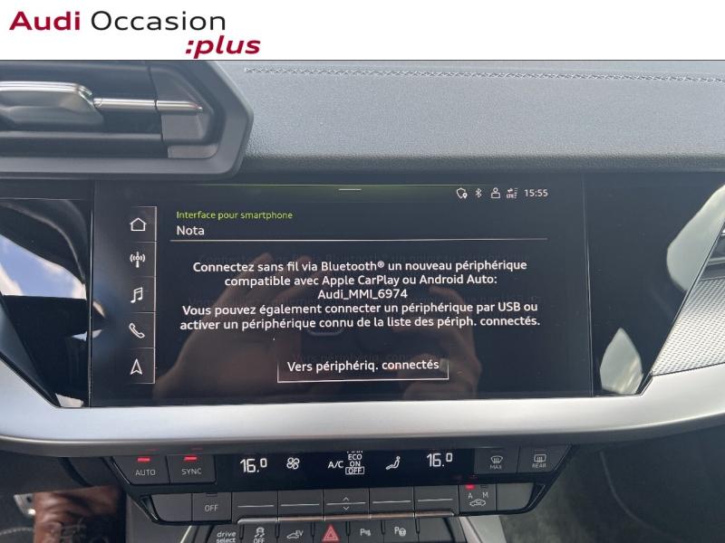 Voitures occasions Audi A3 Sportback S line Augny