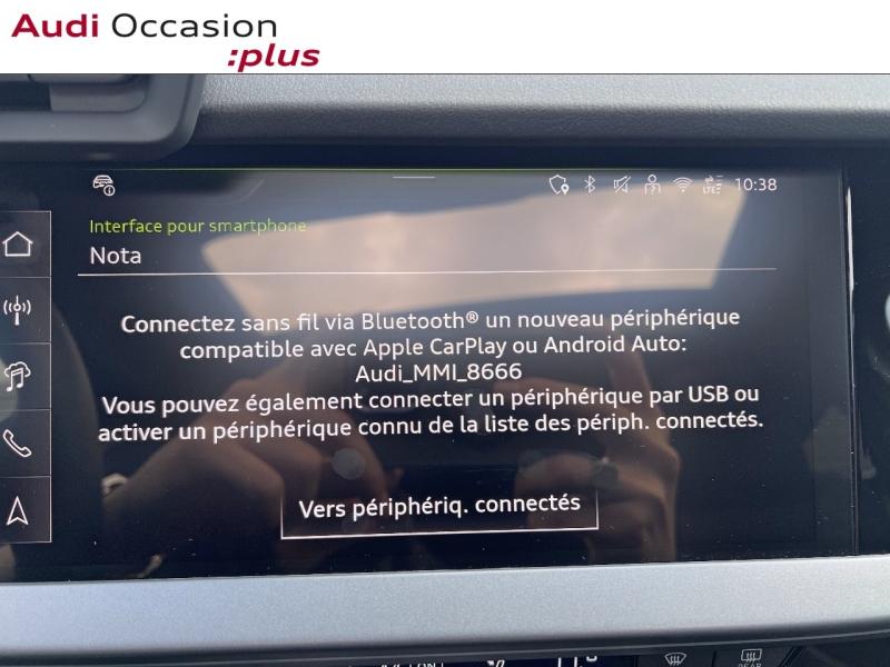 Voitures occasions Audi A3 Sportback S line Thionville