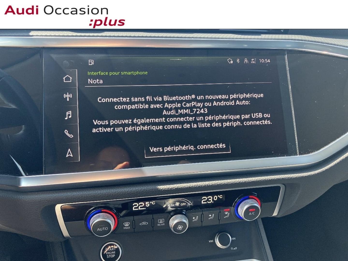 Voitures occasions Audi Q3 Advanced Laxou