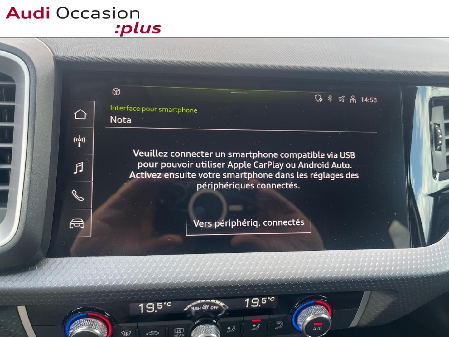 Voitures occasions Audi A1 Sportback Advanced Thionville