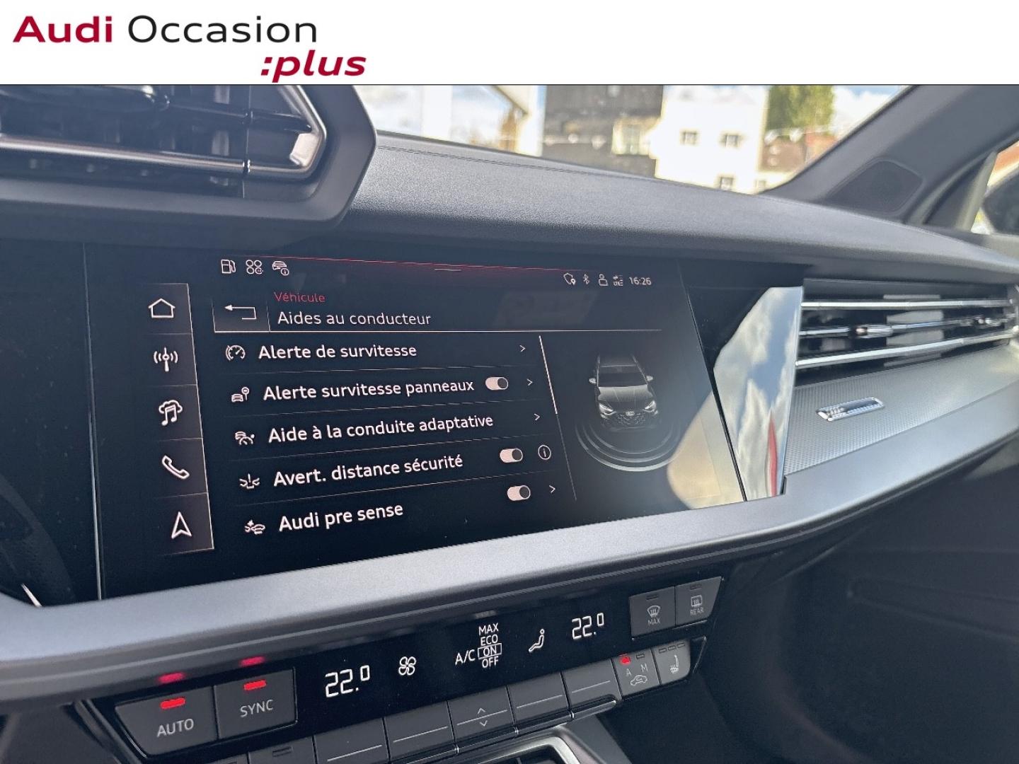 Voitures occasions Audi A3 Sportback S line Augny