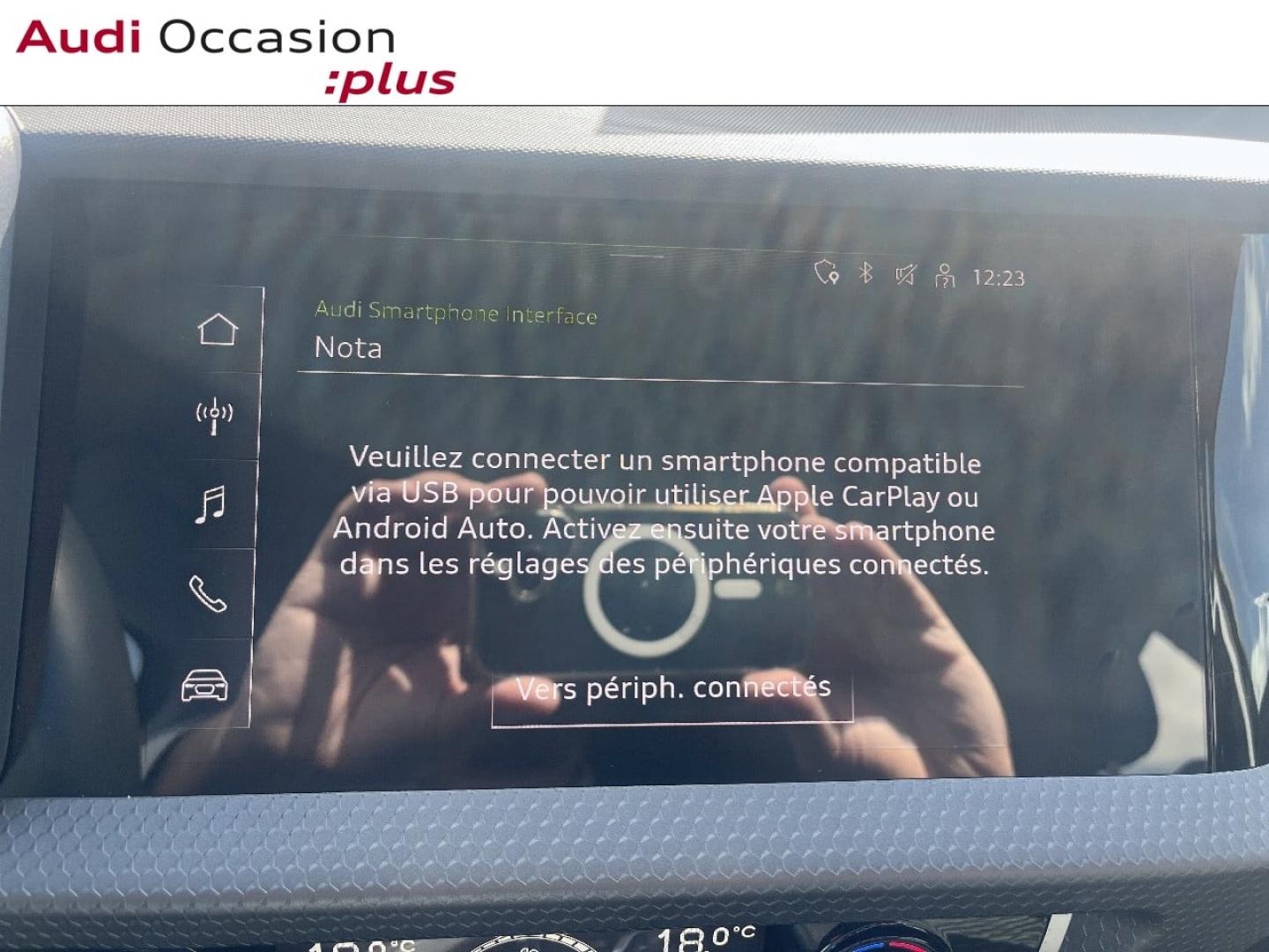 Voitures occasions Audi A1 Sportback Advanced 2 Thionville