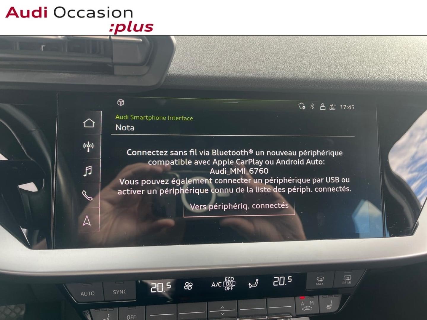 Voitures occasions Audi A3 Sportback Design Thionville
