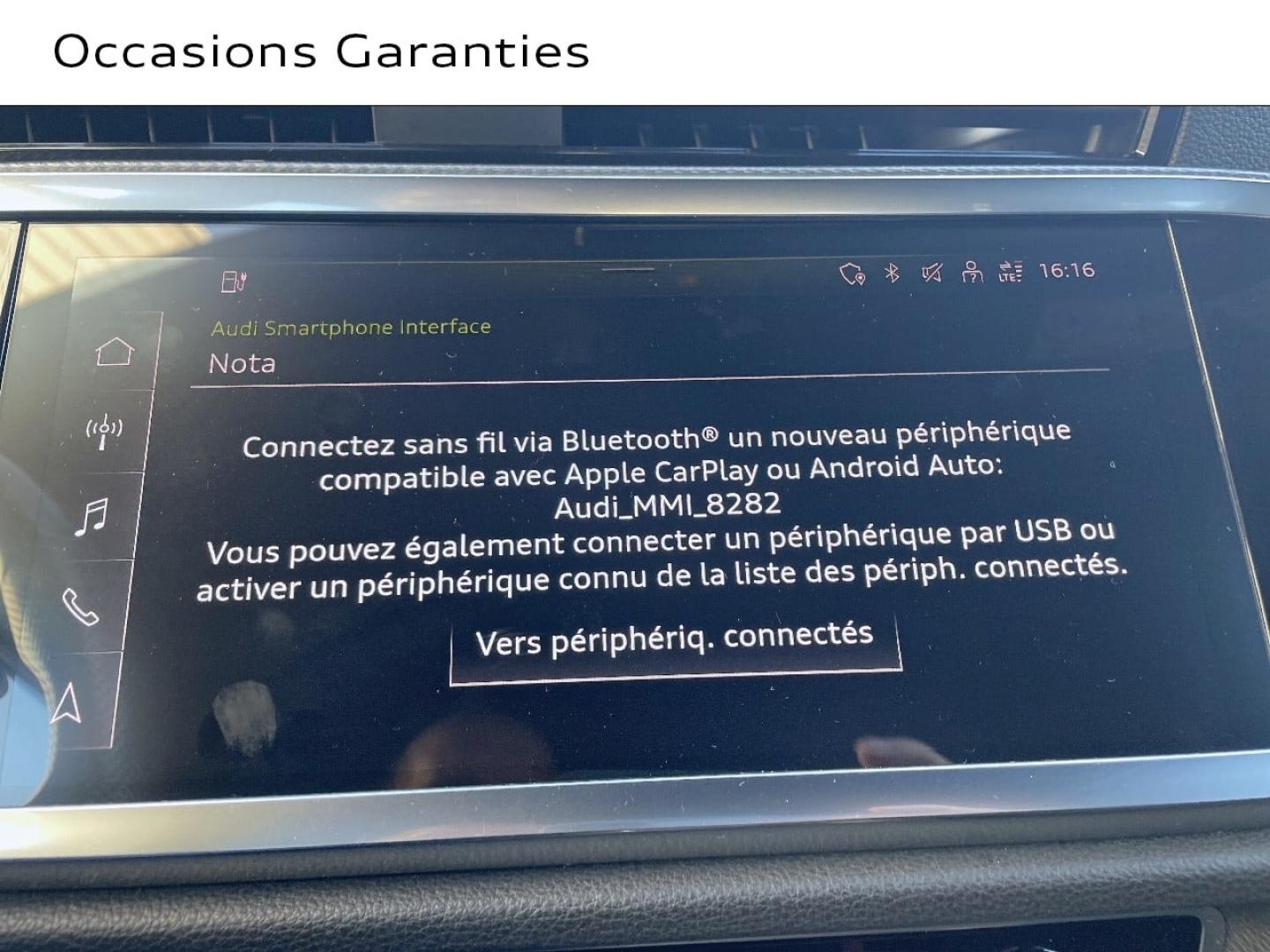 Voitures occasions Audi Q3 Sportback S line Augny