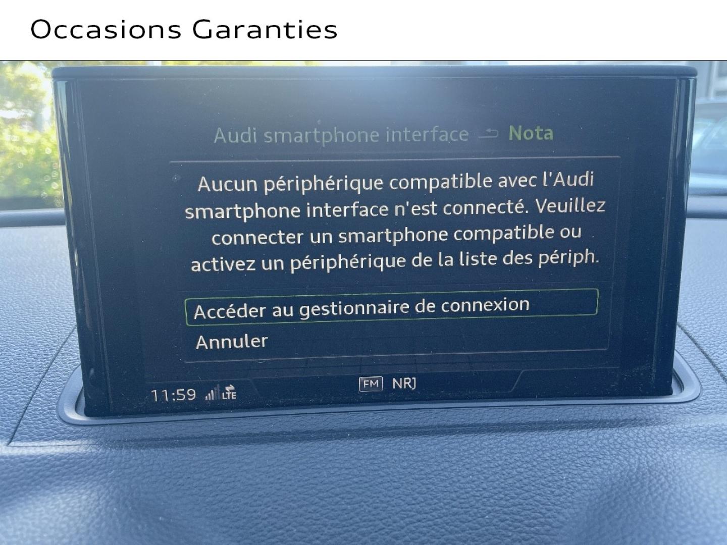 Voitures occasions Audi A3 Sportback Design luxe Augny