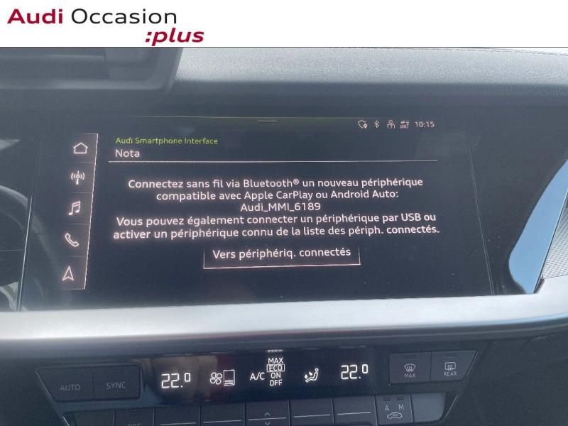 Voitures occasions Audi A3 Sportback Competition Augny