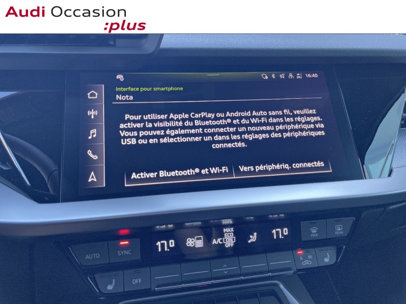 Voitures occasions Audi A3 Sportback S line Augny