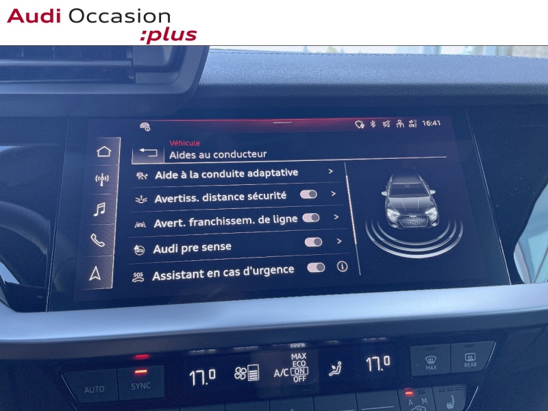 Voitures occasions Audi A3 Sportback S line Augny