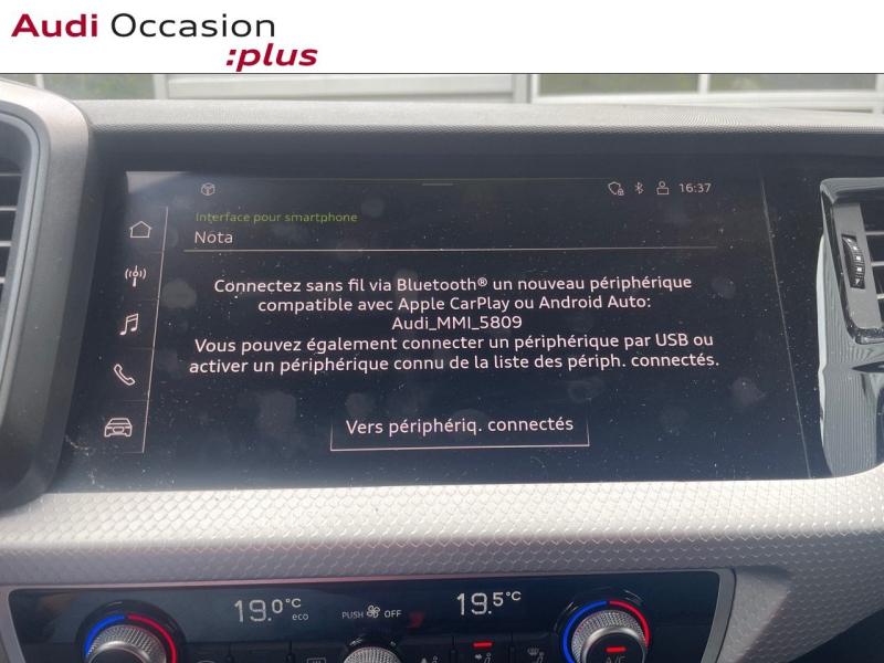 Voitures occasions Audi A1 Sportback S line Augny