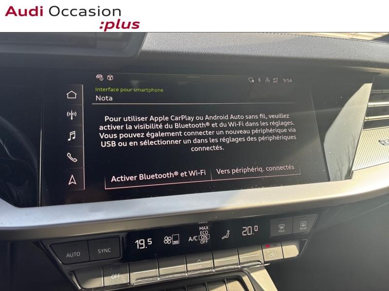 Voitures occasions Audi A3 Sportback S line Augny