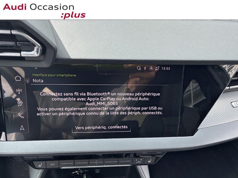 Voitures occasions Audi A3 Sportback S line Augny