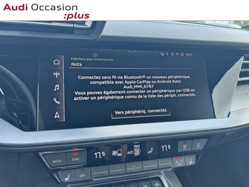 Voitures occasions Audi A3 Sportback S line Augny