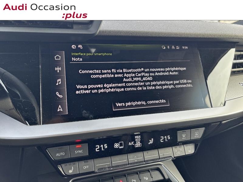 Voitures occasions Audi A3 Sportback S line Augny