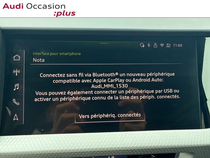 Voitures occasions Audi A1 Sportback S line plus Augny