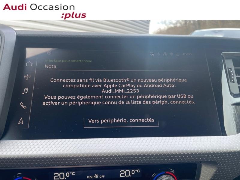 Voitures occasions Audi A1 Sportback S line plus Augny