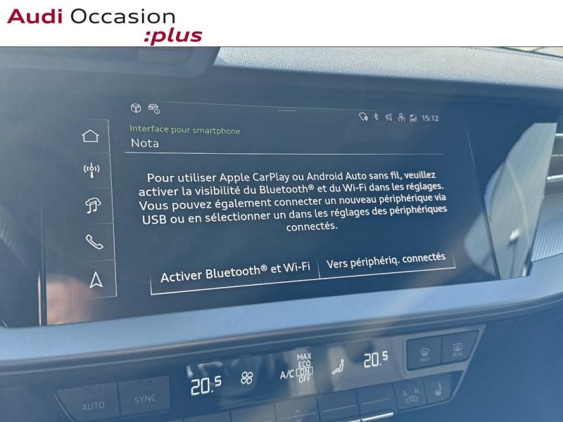 Voitures occasions Audi A3 Sportback S line Augny