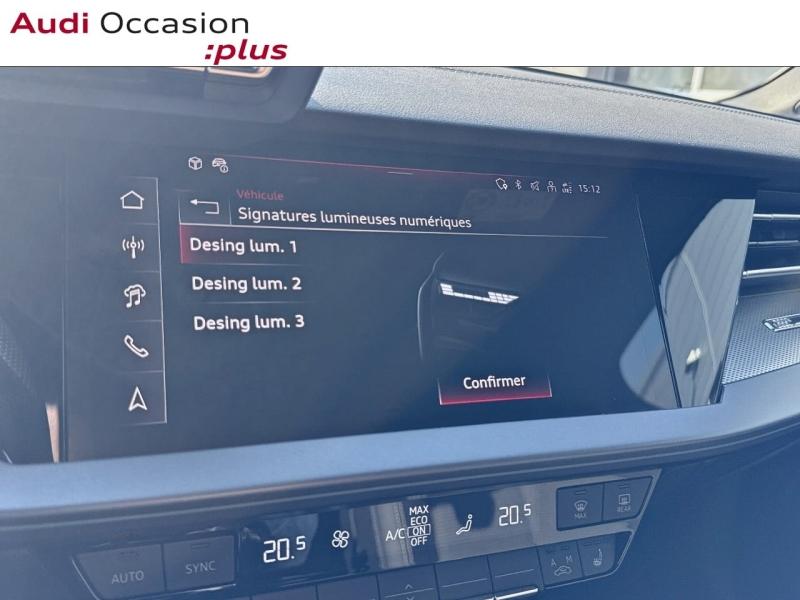 Voitures occasions Audi A3 Sportback S line Augny