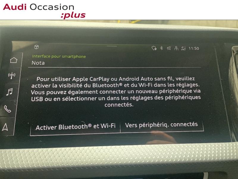 Voitures occasions Audi A1 Sportback Advanced Augny