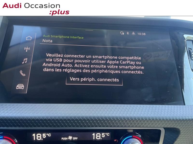 Voitures occasions Audi A1 Sportback Advanced 2 Augny