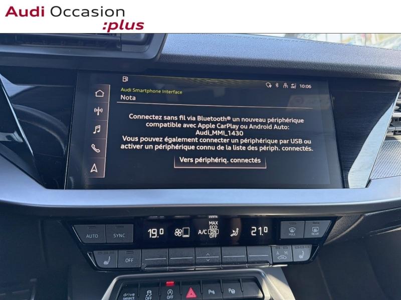 Voitures occasions Audi A3 Sportback S line Augny