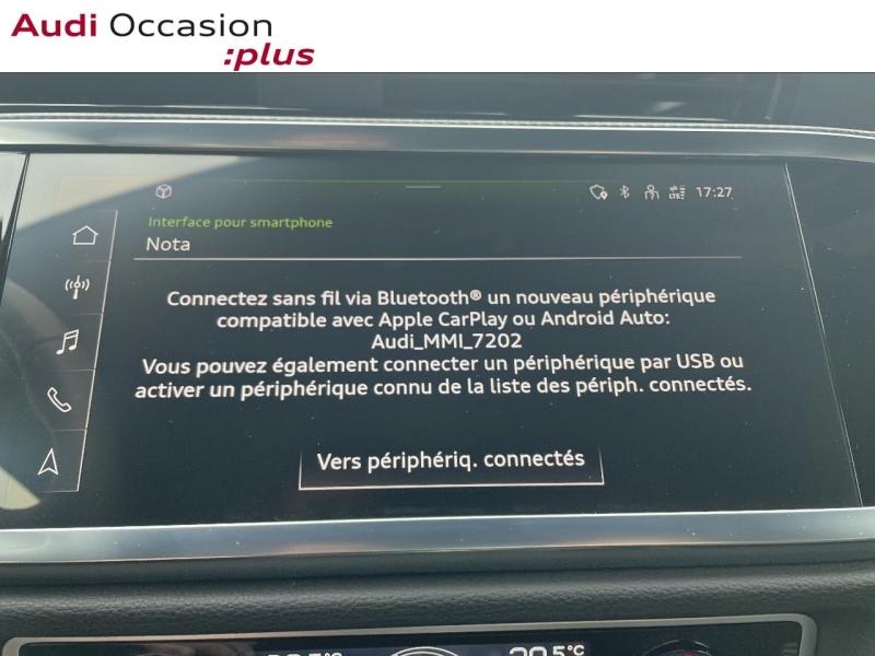 Voitures occasions Audi Q3 Sportback S line Augny