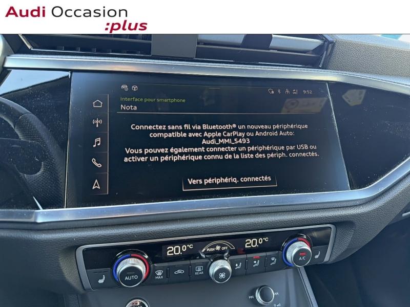 Voitures occasions Audi Q3 Sportback S line Augny