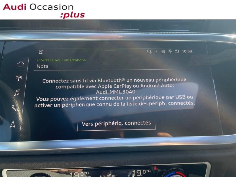 Voitures occasions Audi Q3 Sportback S line Augny