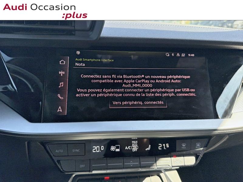 Voitures occasions Audi A3 Sportback S line Augny